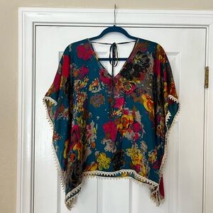 Silk Floral Blouse